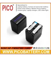 Sony NP-FM90 NP-FM91 InfoLithium M Series Li-Ion Rechargeable Camcorder Battery BY PICO